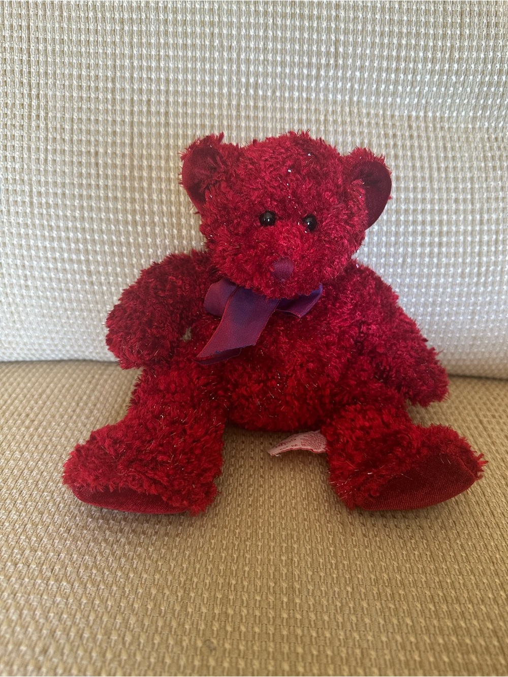 Russ Red Vintage Teddy Bear